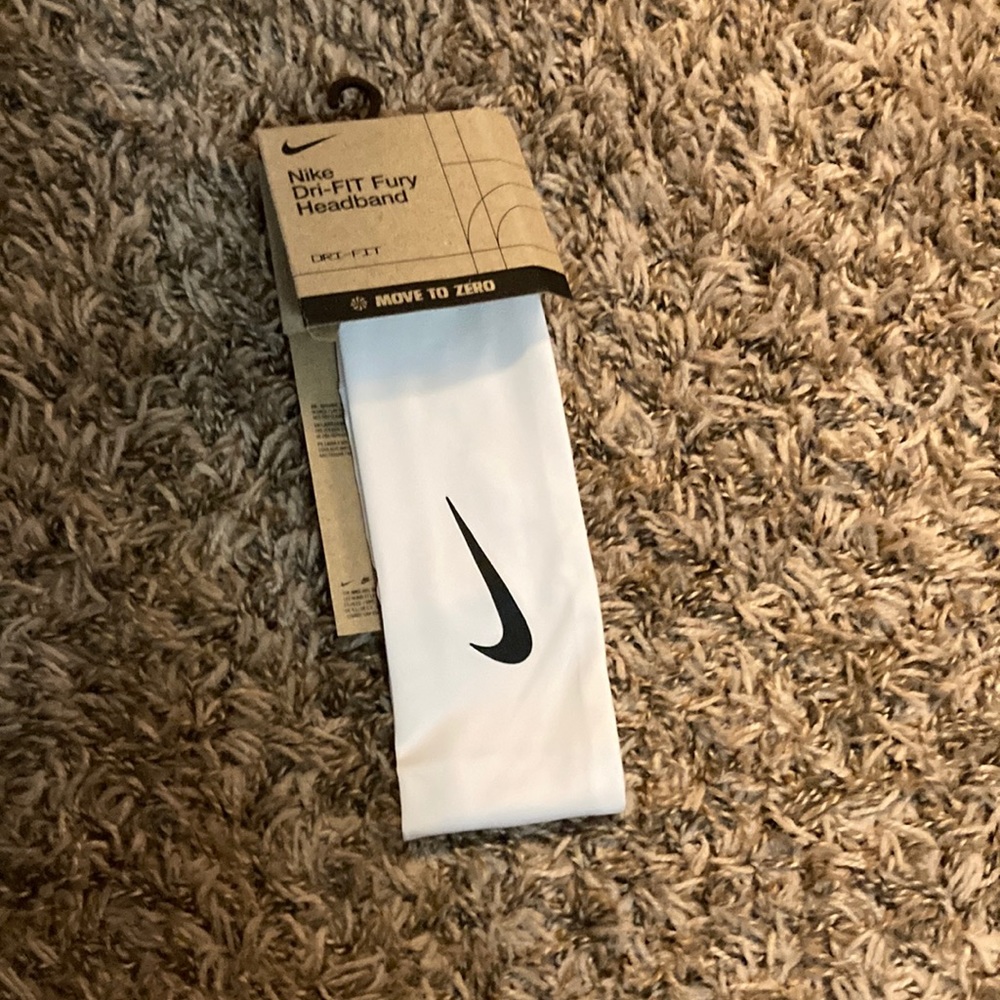 Nike White Headband (unisex)